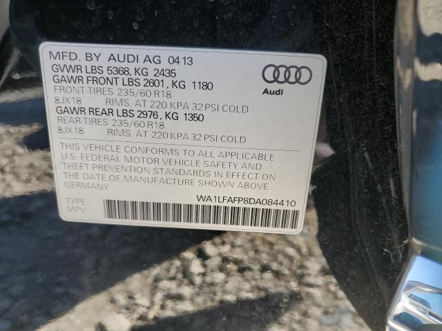 VIN WA1LFAFP8DA084410 2013 Audi Q5, Premium Plus no.12