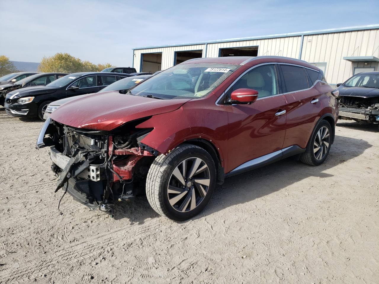 Lot #2986792240 2015 NISSAN MURANO S