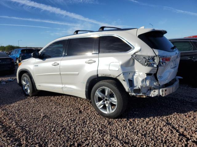 VIN 5TDDCRFH1GS014913 2016 Toyota Highlander, Hybri... no.2