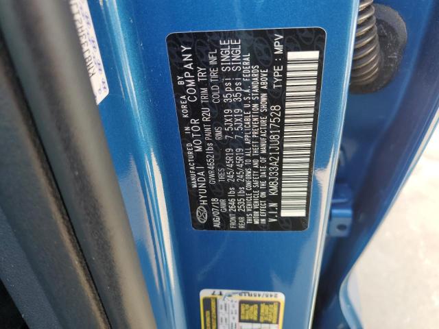 2018 HYUNDAI TUCSON VAL - KM8J33A21JU817528