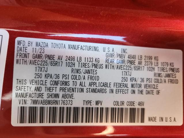 2024 MAZDA CX-50 PREF - 7MMVABBM8RN176373