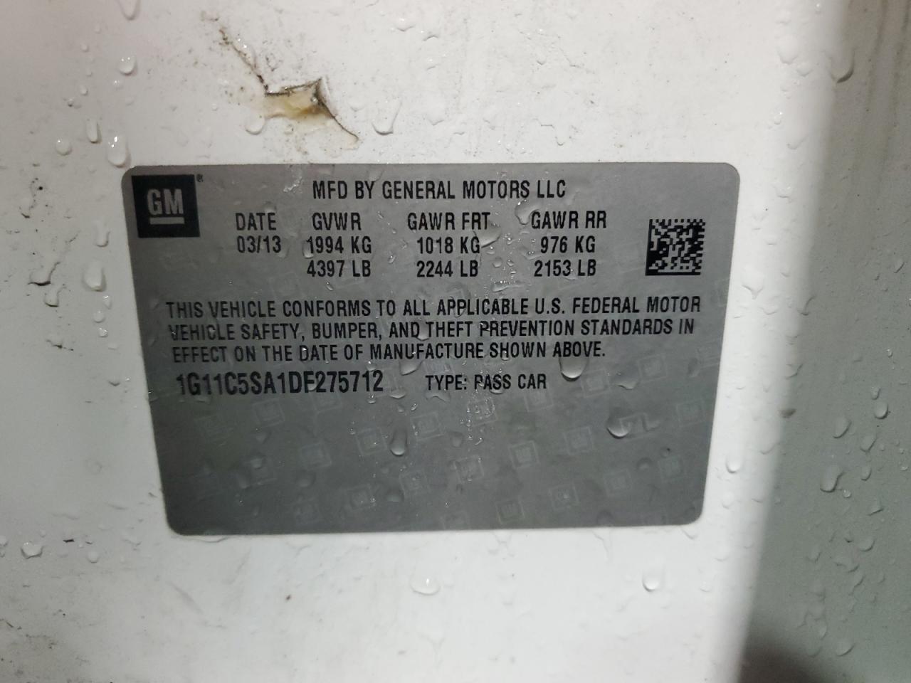 CHEVROLET MALIBU 1LT