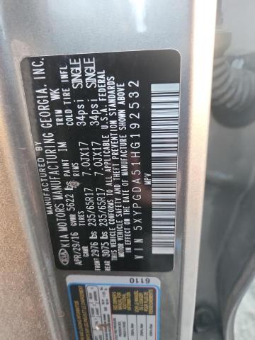 2017 KIA SORENTO LX - 5XYPGDA51HG192532