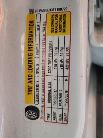 2014 CHEVROLET IMPALA LIM #3302963602