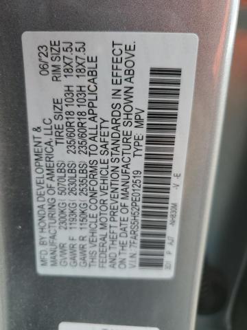 2023 HONDA CR-V SPORT 7FARS5H52PE012519