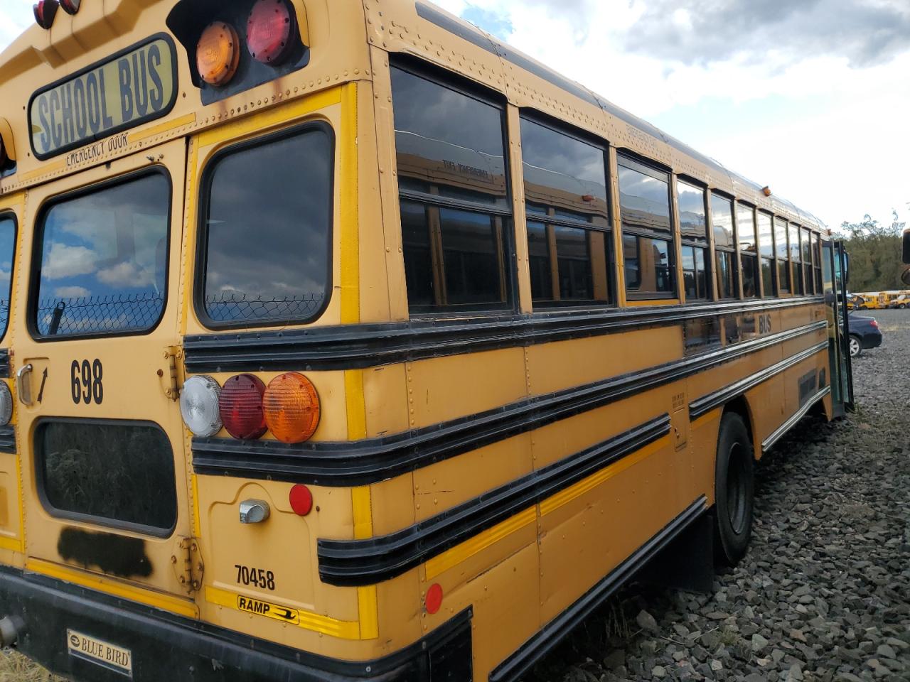 Lot #3276986167 2008 BLUE BIRD SCHOOL BUS