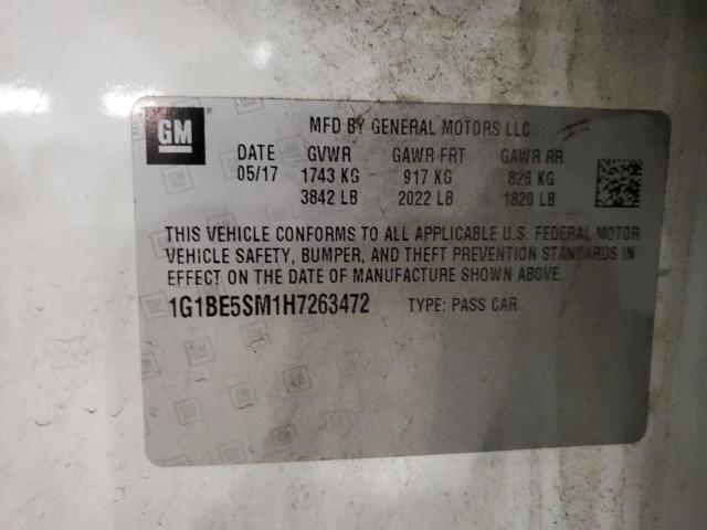 2017 CHEVROLET CRUZE LT #3276537088