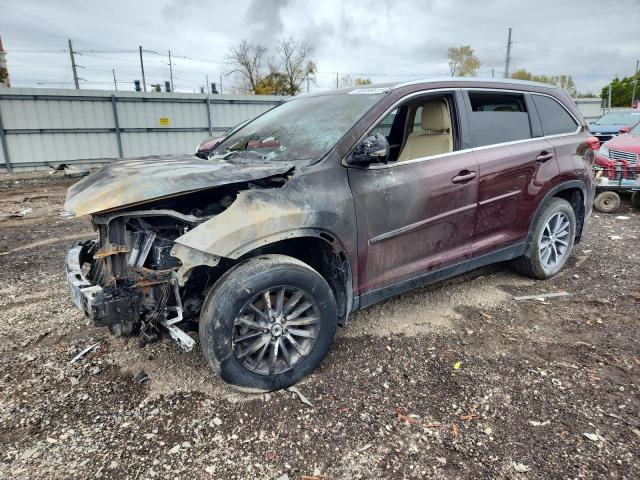 2019 TOYOTA HIGHLANDER SE 5TDJZRFH5KS705243