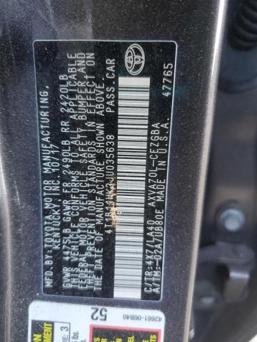 2018 TOYOTA CAMRY L - 4T1B11HK3JU035638