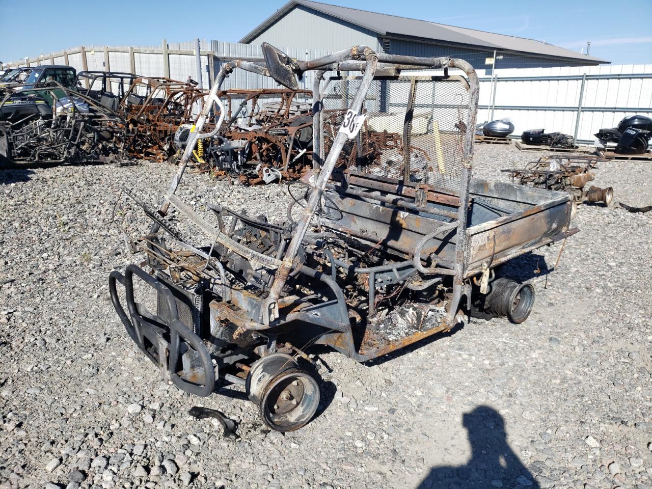 Lot #3281419986 2007 KAWASAKI KAF620 H