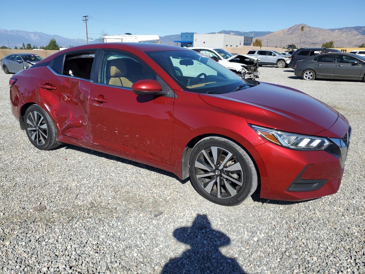Lot #3302766387 2021 NISSAN SENTRA SV