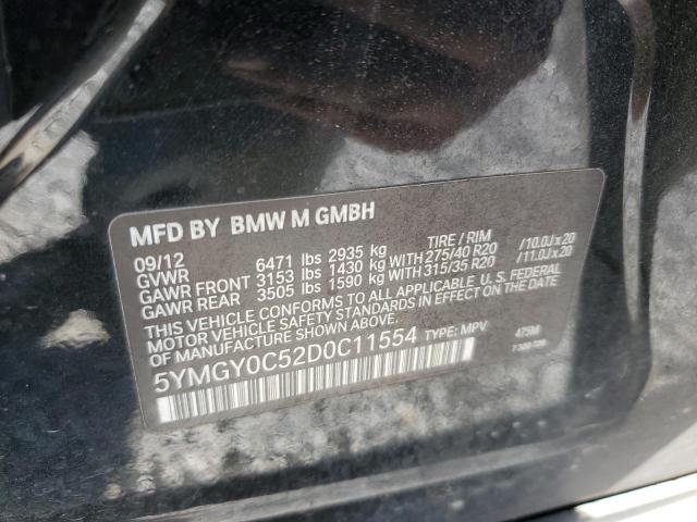 2013 BMW X5 M - 5YMGY0C52D0C11554