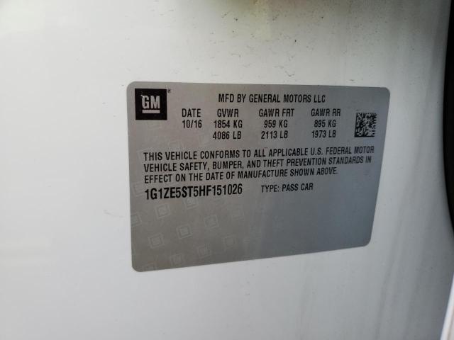 2017 CHEVROLET MALIBU LT #3285731653