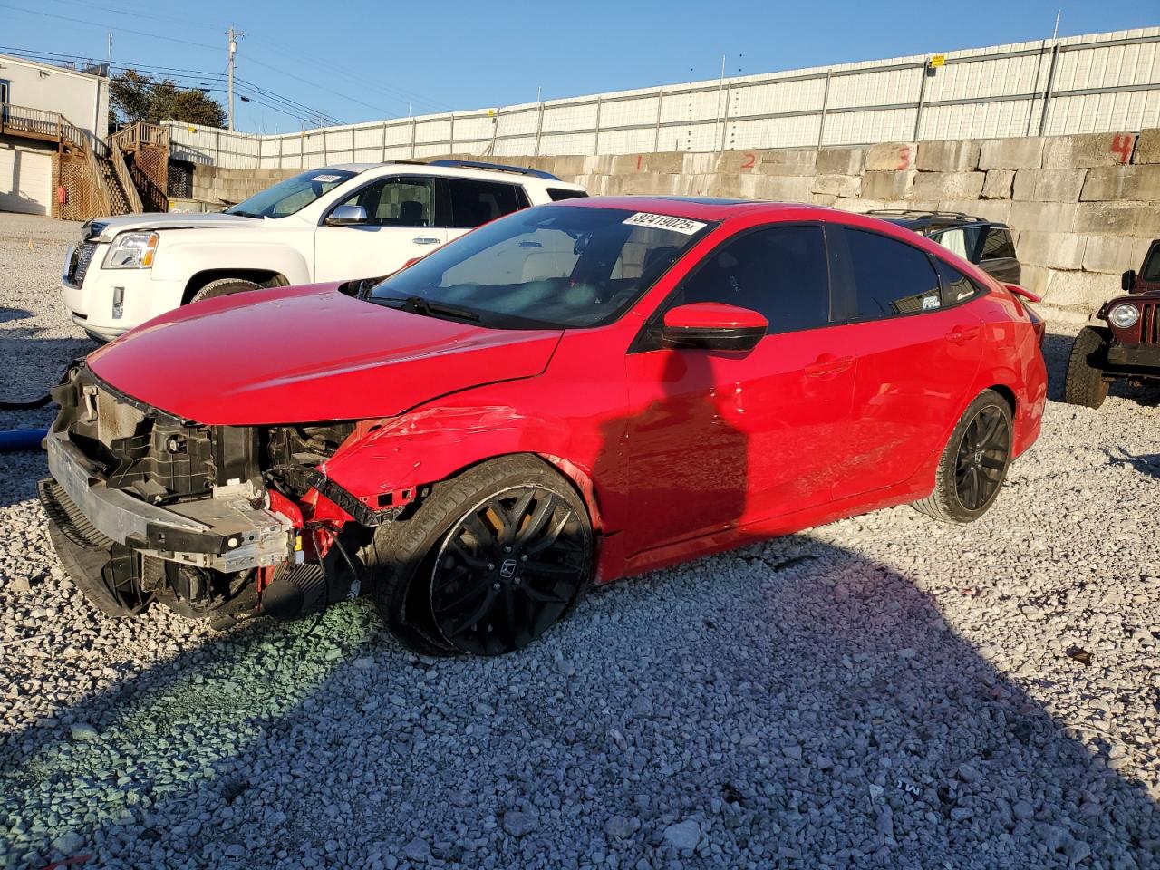 Lot #3290278289 2020 HONDA CIVIC SI