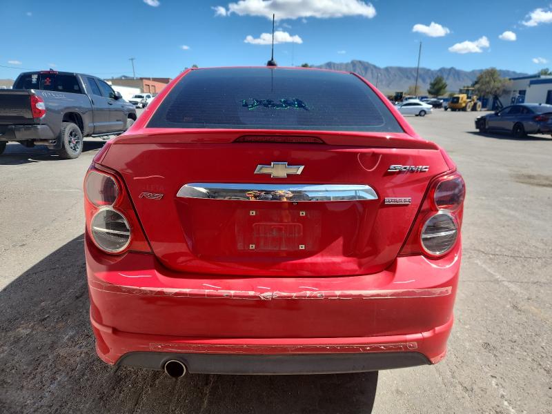 2015 CHEVROLET SONIC RS 1G1JG5SB3F4104987