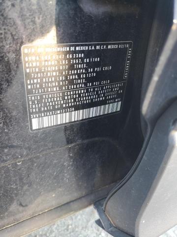 2018 VOLKSWAGEN TIGUAN S - 3VV1B7AX7JM121336