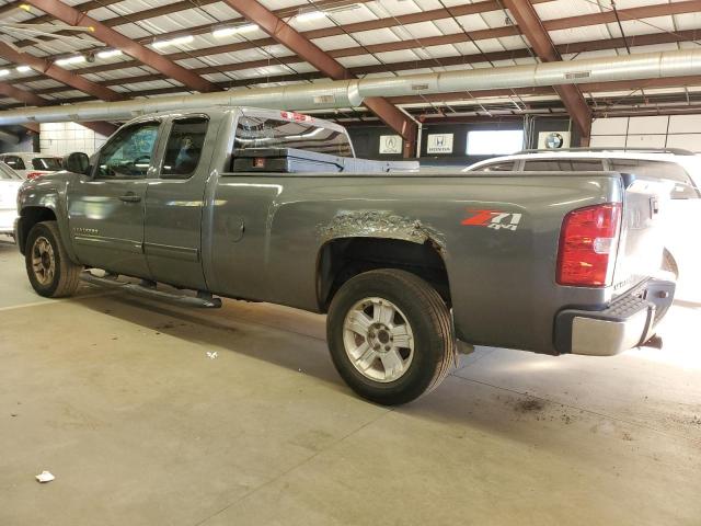 CHEVROLET SILVERADO 2011 gray 4dr ext flexible fuel 1GCRKSE05BZ445547 photo #3