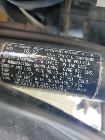 2023 KAWASAKI KL650 F ML5KLEF14PDA22354