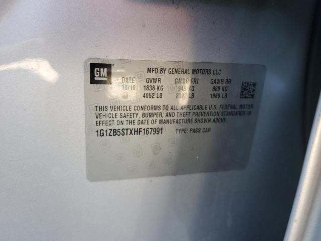 2017 CHEVROLET MALIBU LS - 1G1ZB5STXHF167991