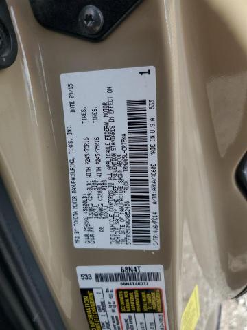 2016 TOYOTA TACOMA ACC 5TFRX5GN0GX052456