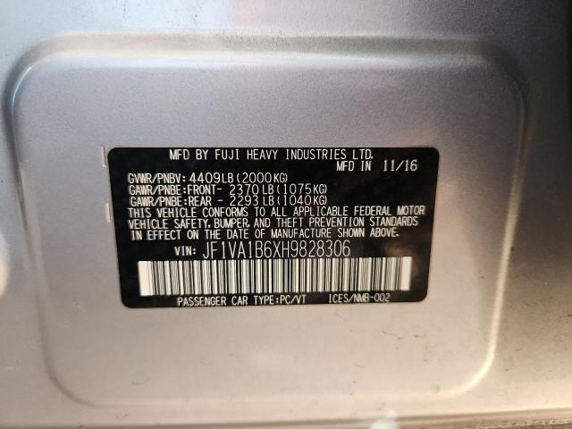 2017 SUBARU WRX - JF1VA1B6XH9828306