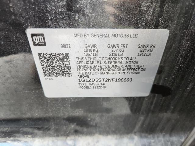 2022 CHEVROLET MALIBU LT #3302722020