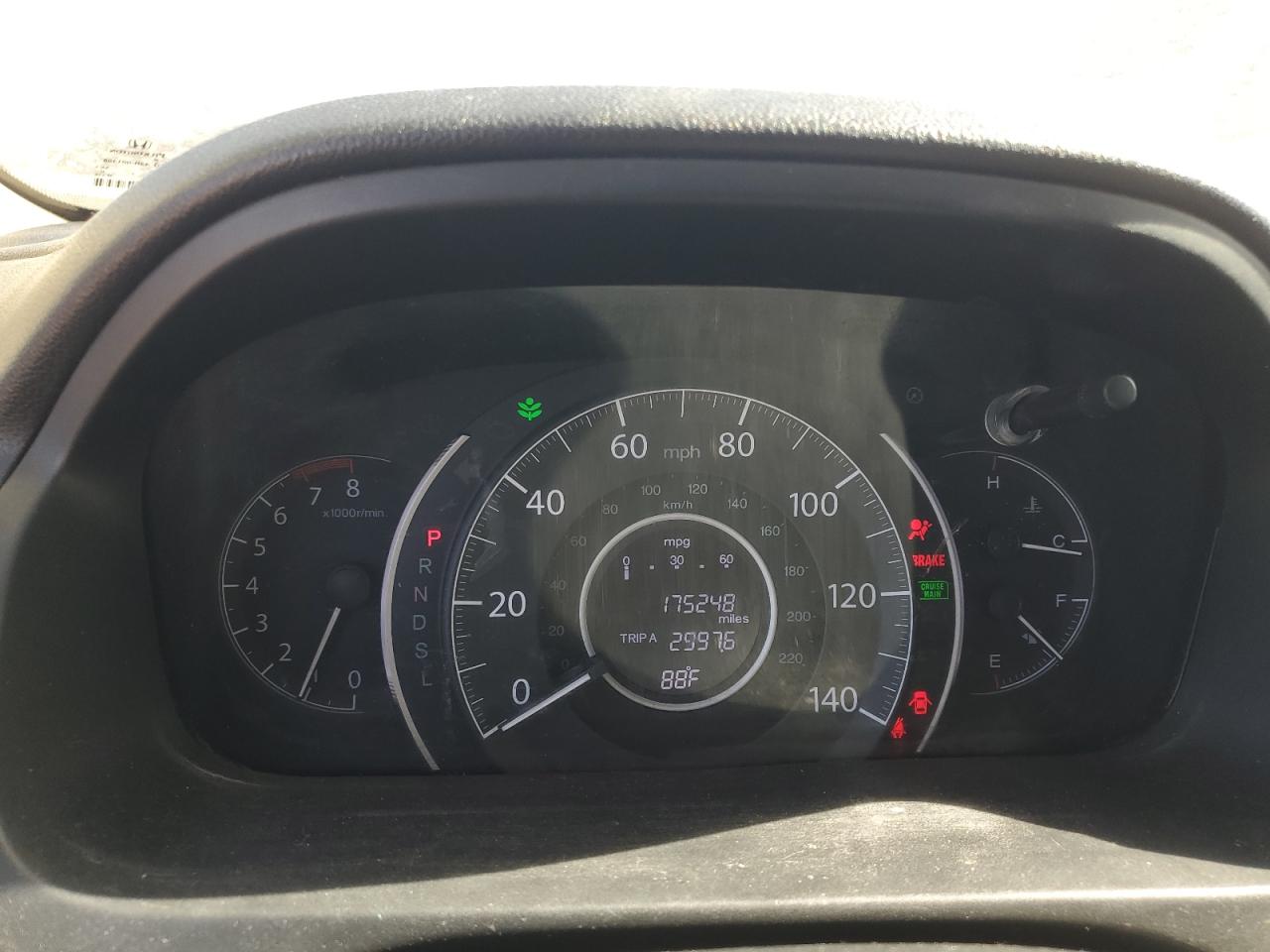 Lot #3305319307 2016 HONDA CR-V EX