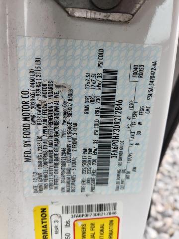 2013 FORD FUSION SE #3290383758