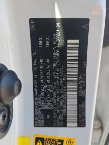 2017 TOYOTA HIGHLANDER - 5TDKZRFHXHS522174