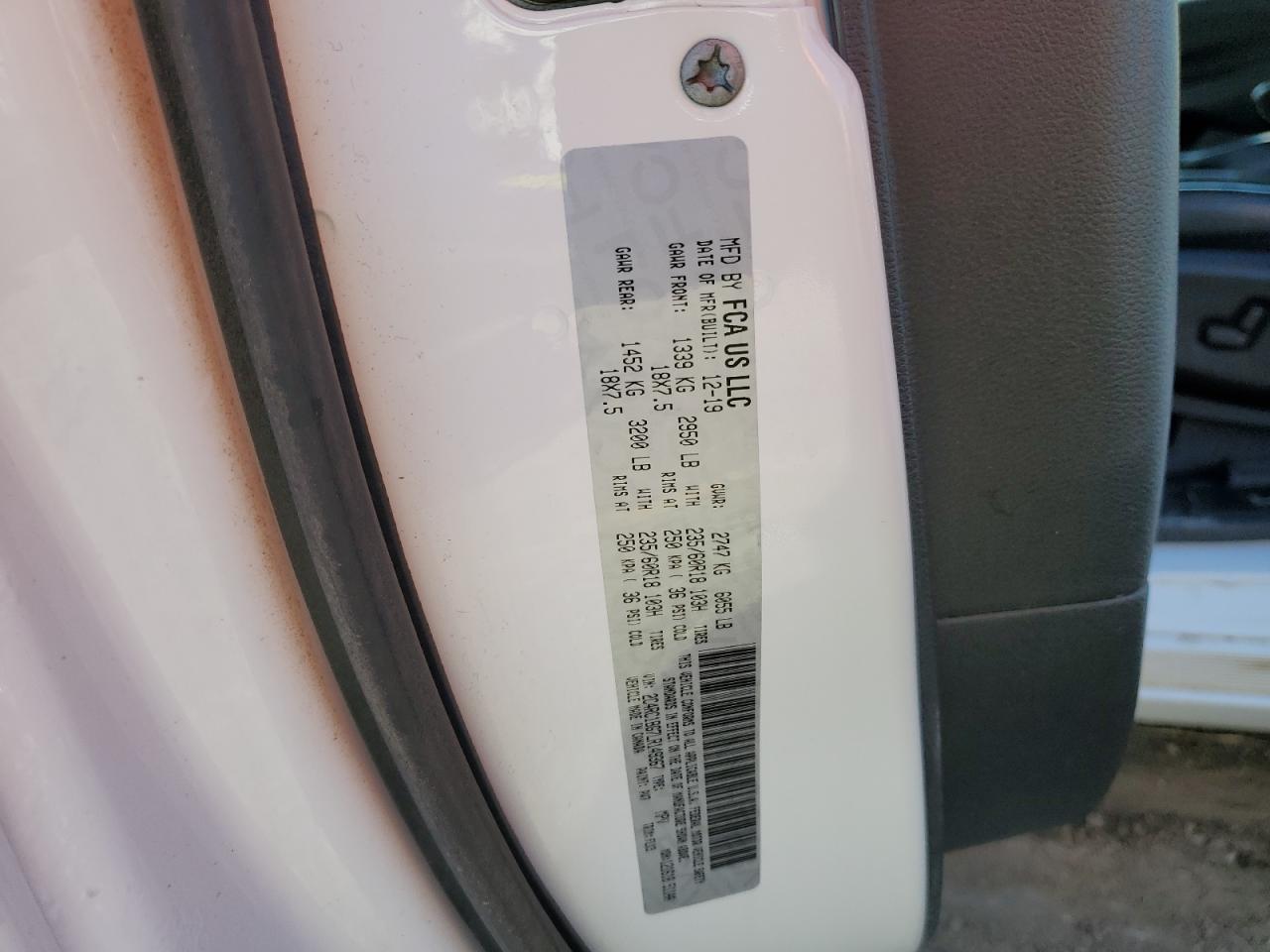 CHRYSLER PACIFICA TOURING L