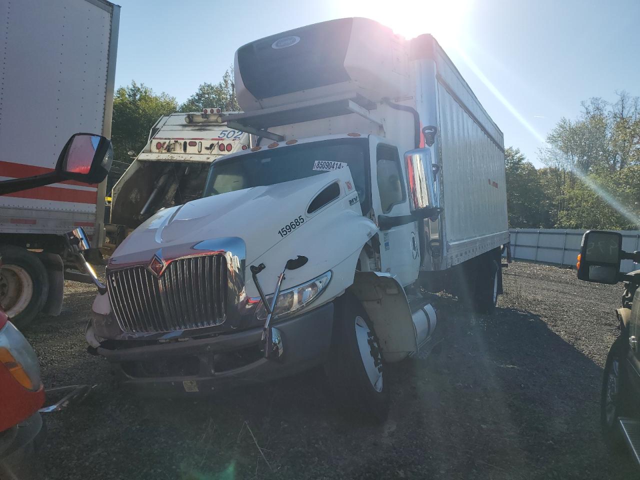 Lot #3258473084 2021 INTERNATIONAL MV607