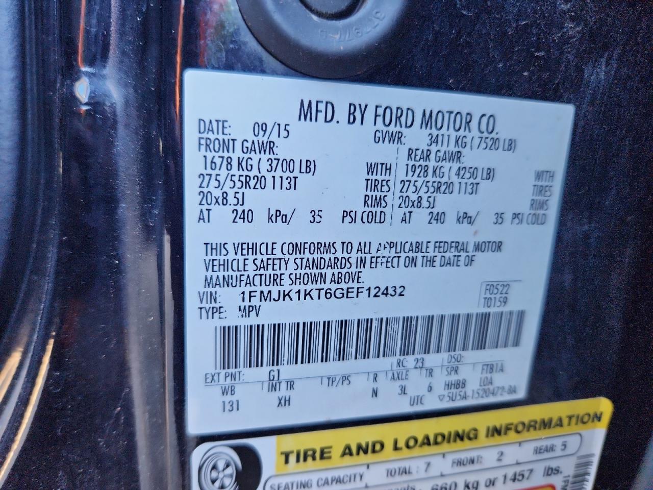 FORD EXPEDITION EL LIMITED