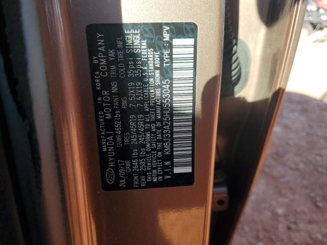 2017 HYUNDAI TUCSON LIM #3294262884