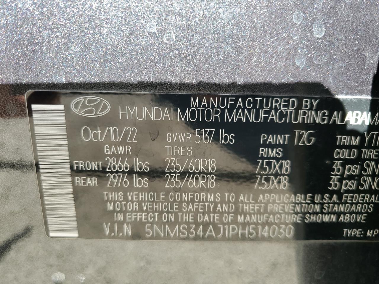 HYUNDAI SANTA FE SEL PREMIUM