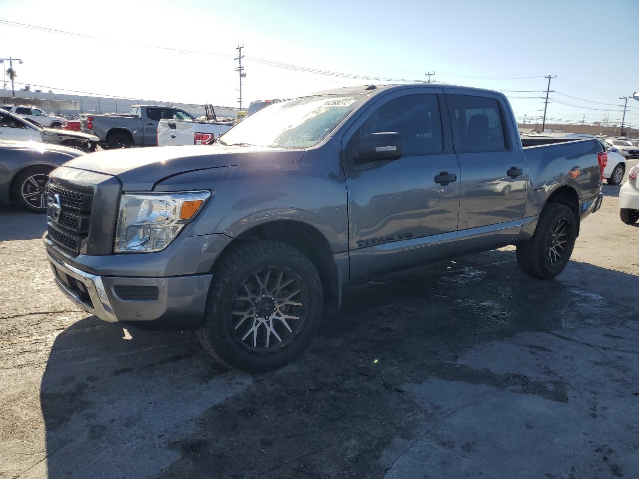 Lot #3270927419 2019 NISSAN TITAN PLAT