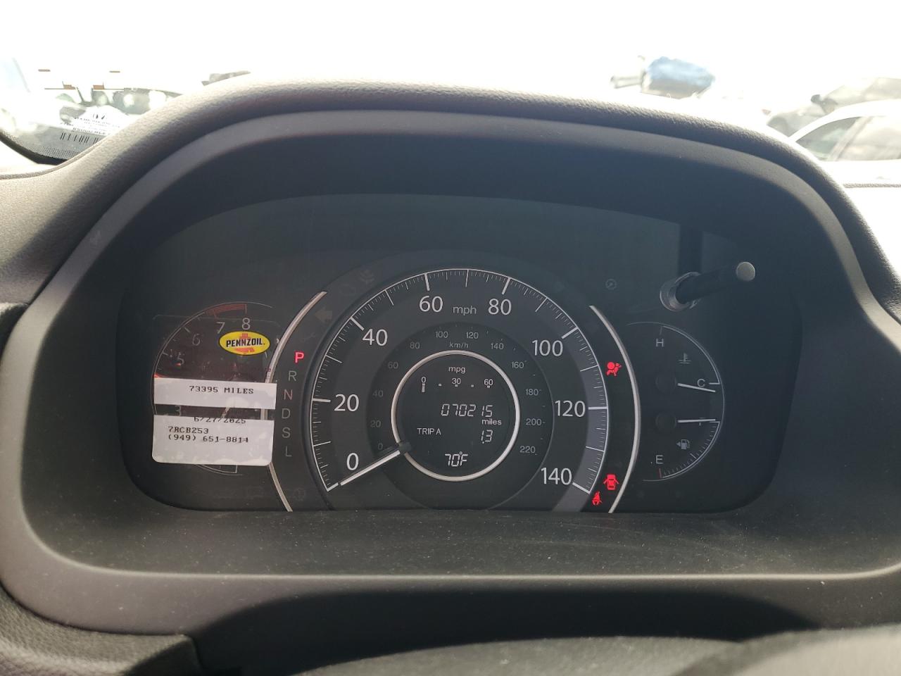 Lot #3311518249 2016 HONDA CR-V EX