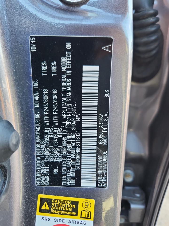 TOYOTA HIGHLANDER LE