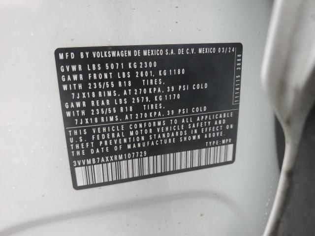 2024 VOLKSWAGEN TIGUAN SE #3294432502