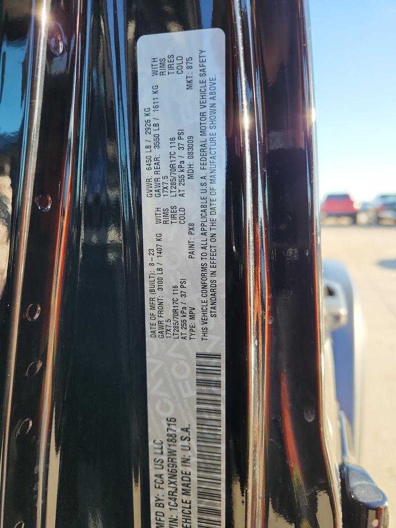 2024 JEEP WRANGLER 4 1C4RJXN69RW188716