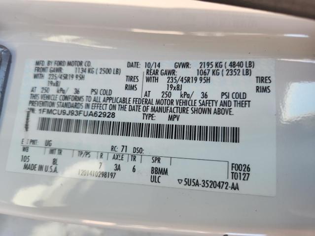 2015 FORD ESCAPE TIT - 1FMCU9J93FUA62928