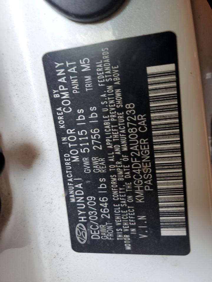 HYUNDAI GENESIS 4.6L