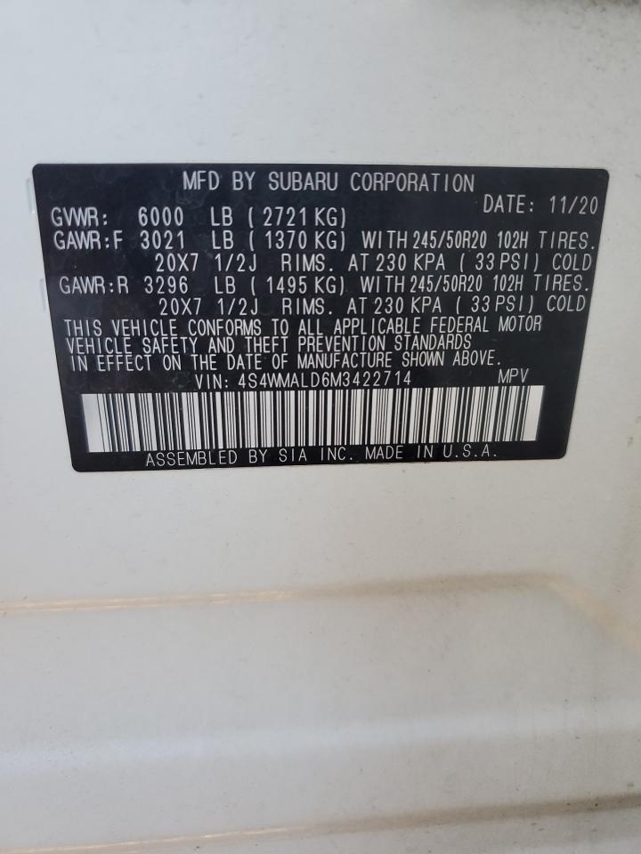 SUBARU ASCENT LIMITED