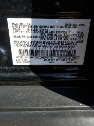 2015 MITSUBISHI OUTLANDER 4A4AR3AU1FE041206