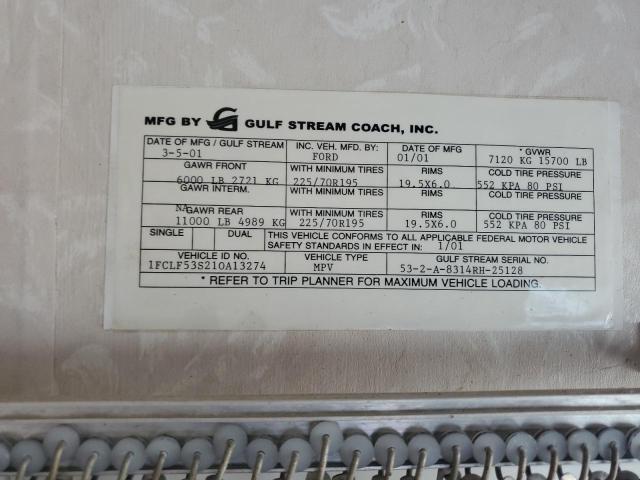 2001 ULTR MOTORHOME #3284402723