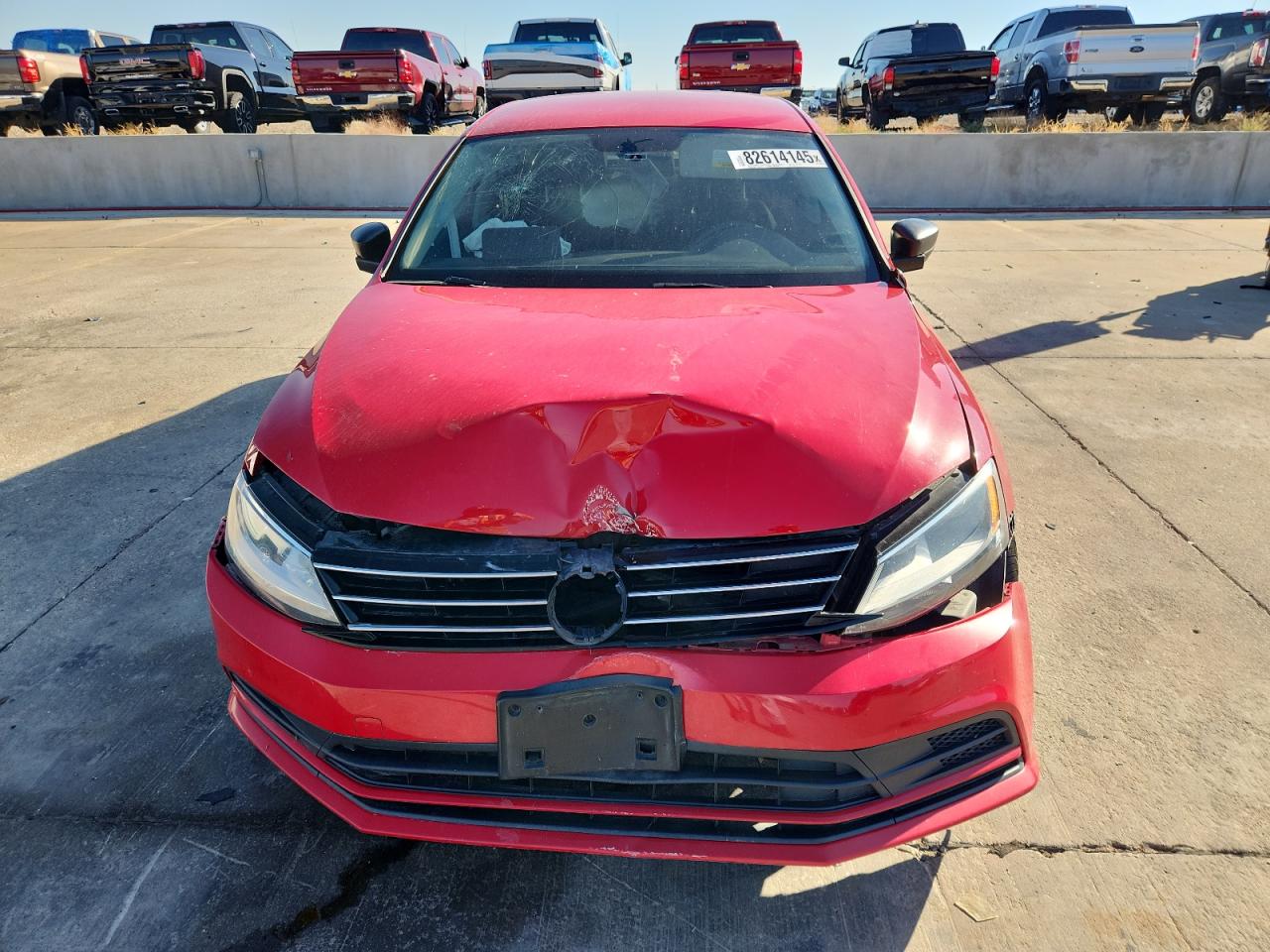 Lot #3317850918 2015 VOLKSWAGEN JETTA BASE