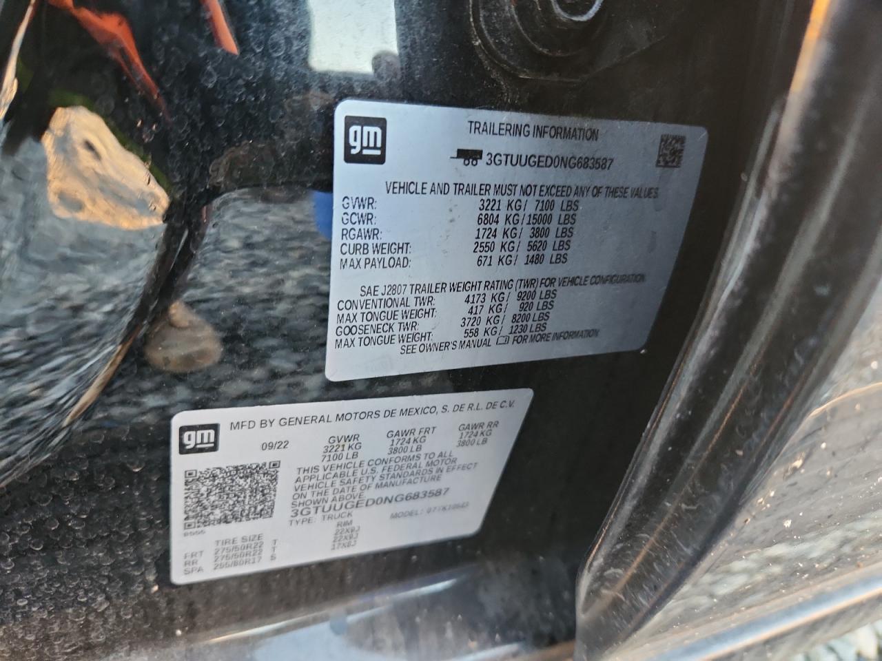 GMC SIERRA K1500 DENALI