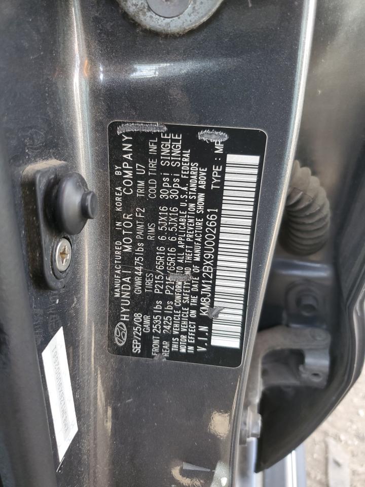 Lot #3284915930 2009 HYUNDAI TUCSON GLS