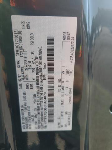 2018 FORD F150 SUPER - 1FTFX1EG6JFA04070