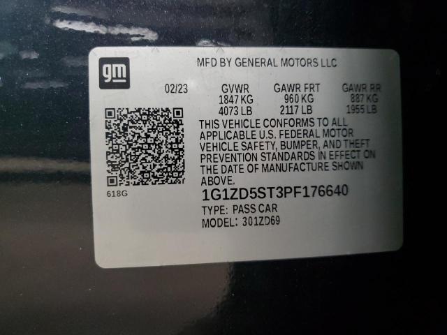 2023 CHEVROLET MALIBU LT 1G1ZD5ST3PF176640