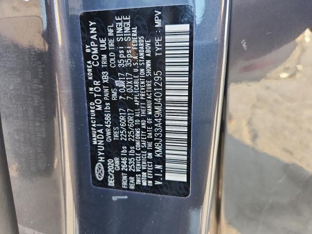 2021 HYUNDAI TUCSON LIMITED #3282490907